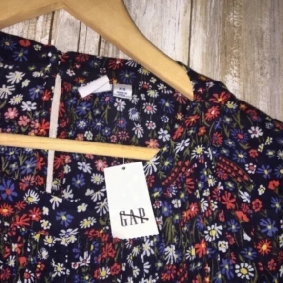 NWT Gap Floral Blouse - Picture 3 of 6